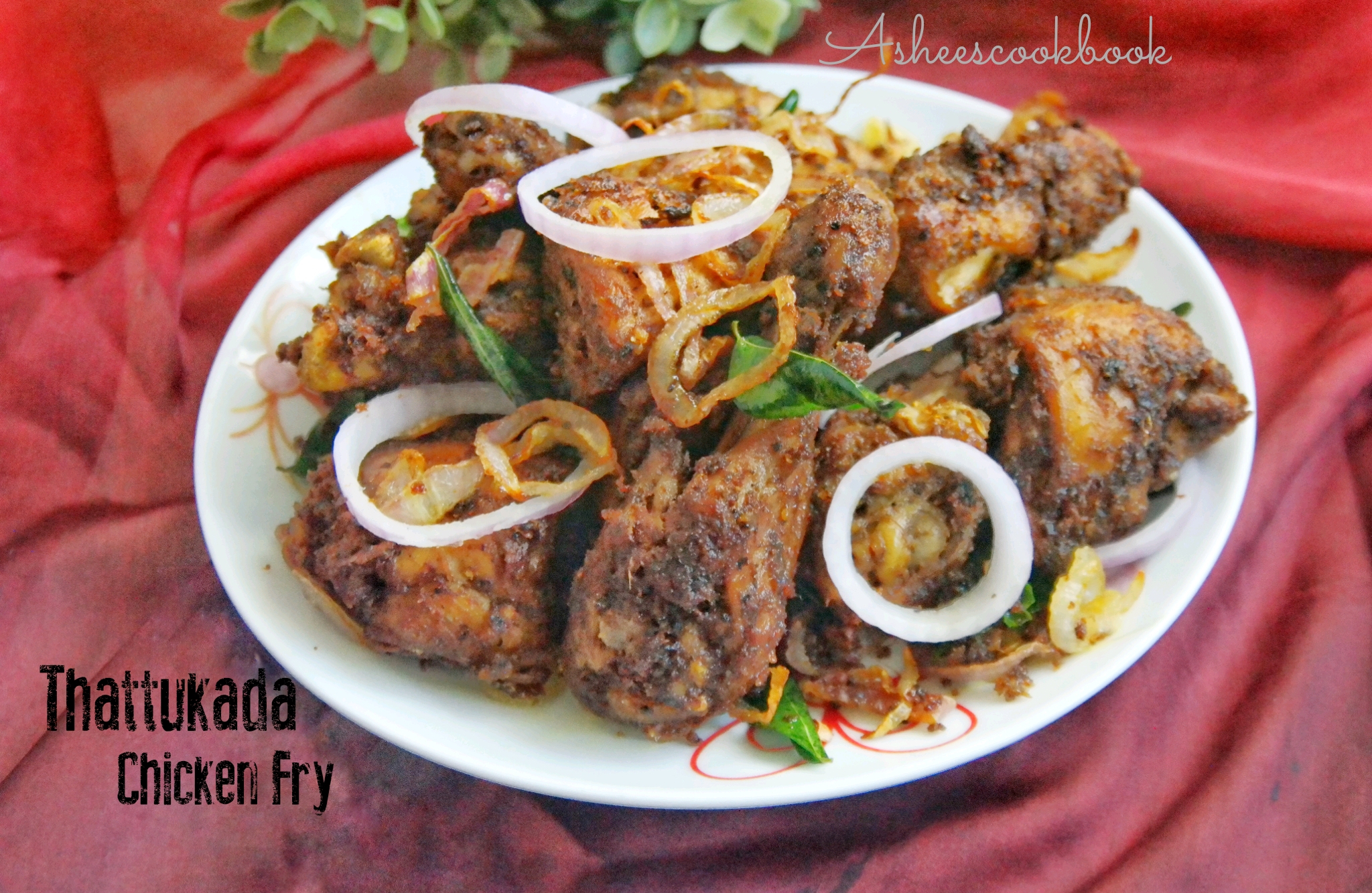 Thattukada Chicken Fry Recipe | Ashee's CookBook